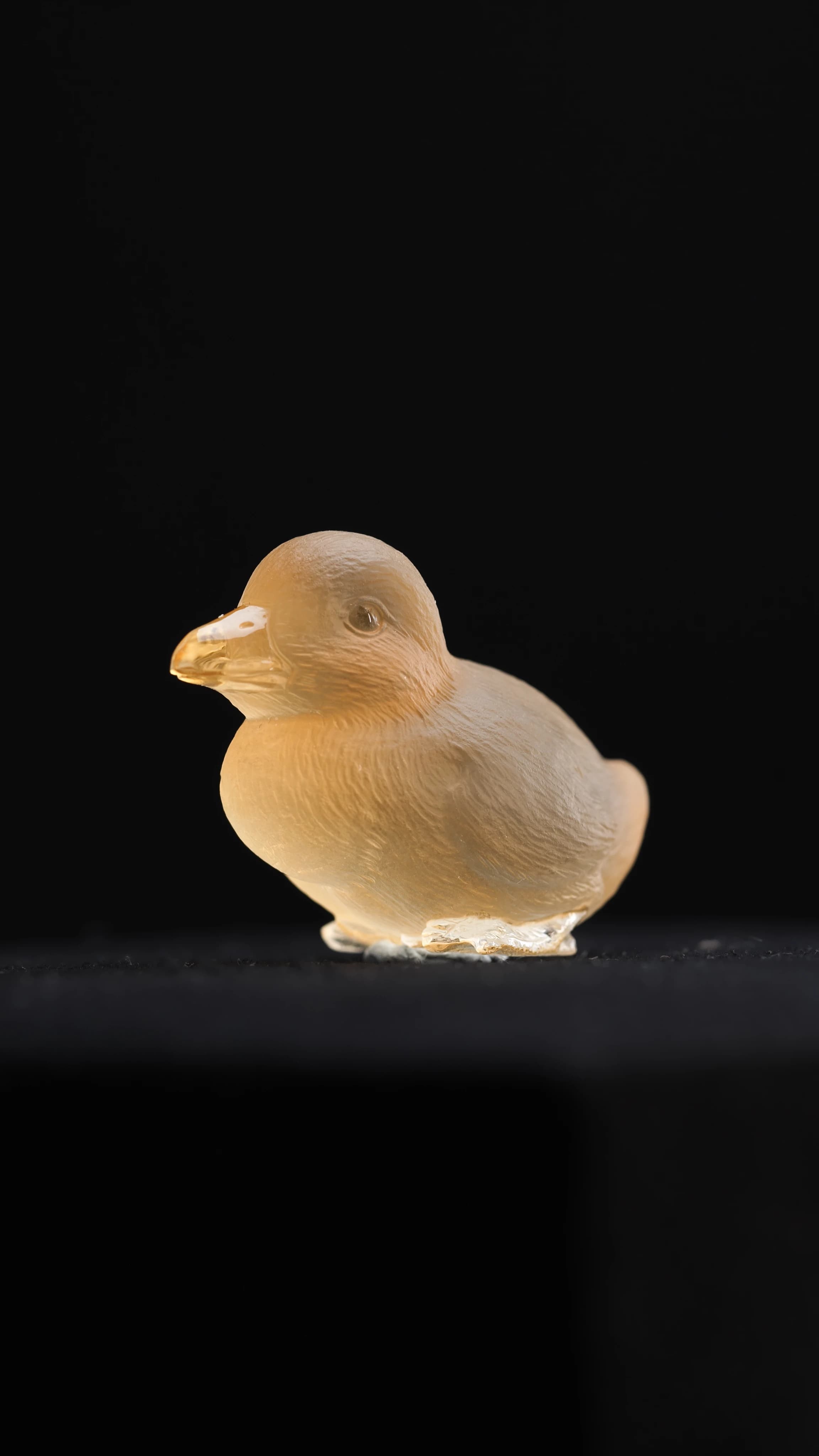 Citrine Duck — Citrine — Carvings