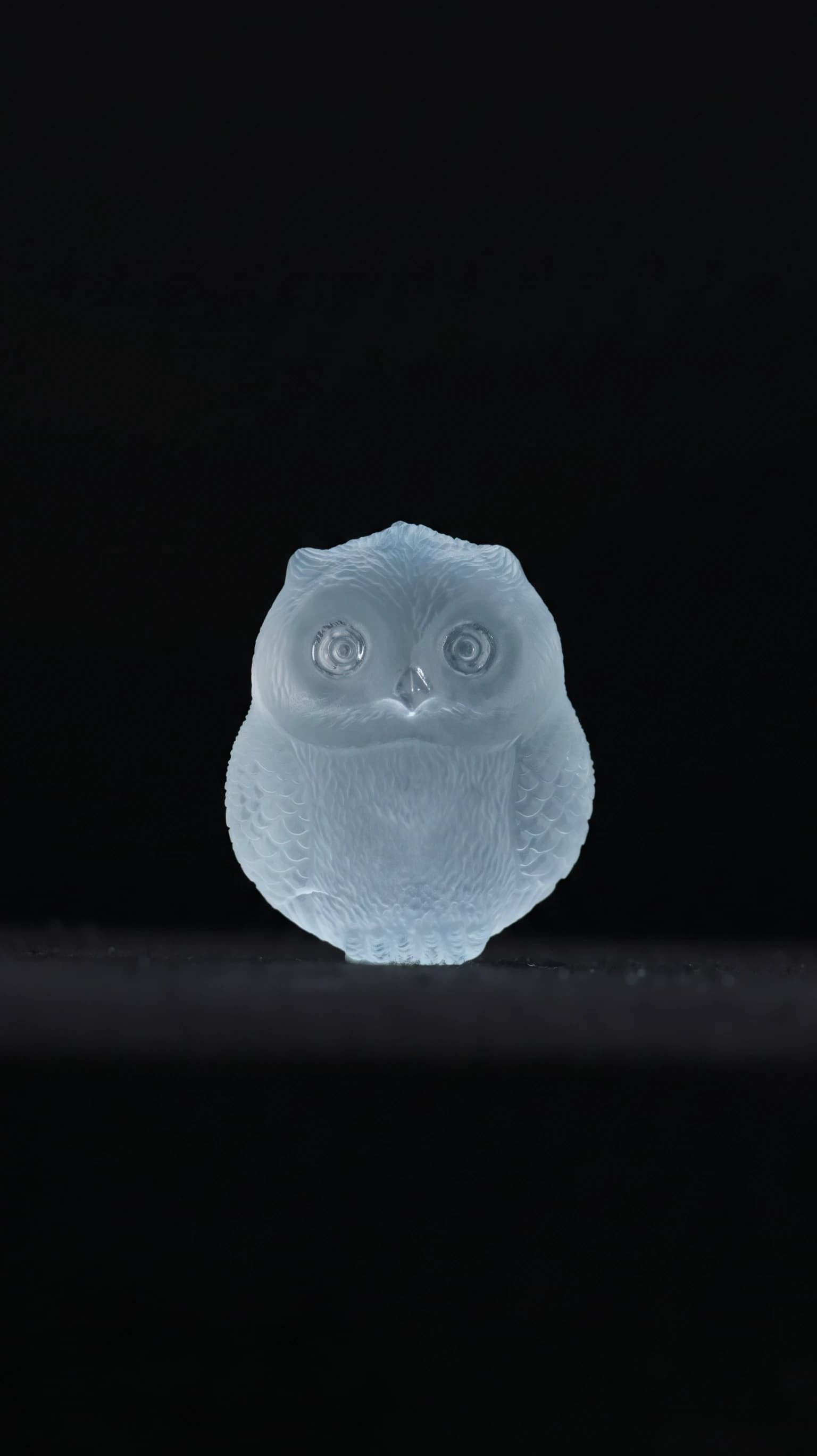 Aquamarine Owl — Aquamarine — Carvings