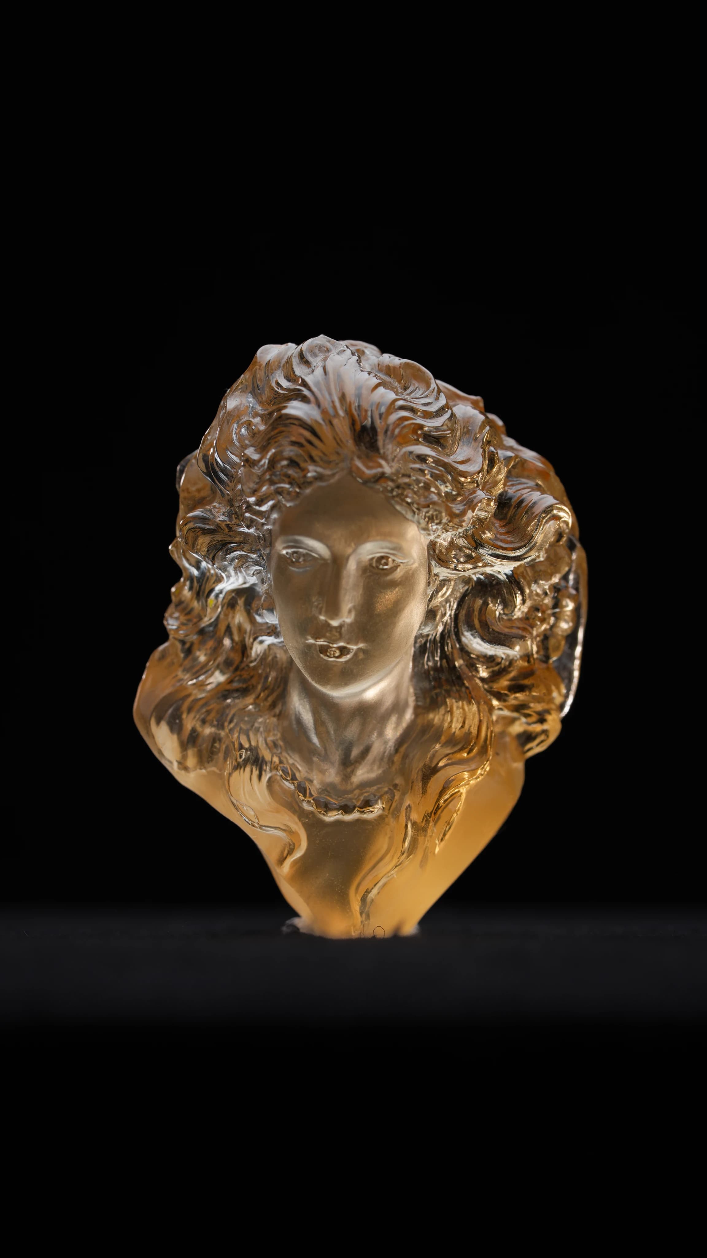 Citrine Human Figure — Citrine — Carvings