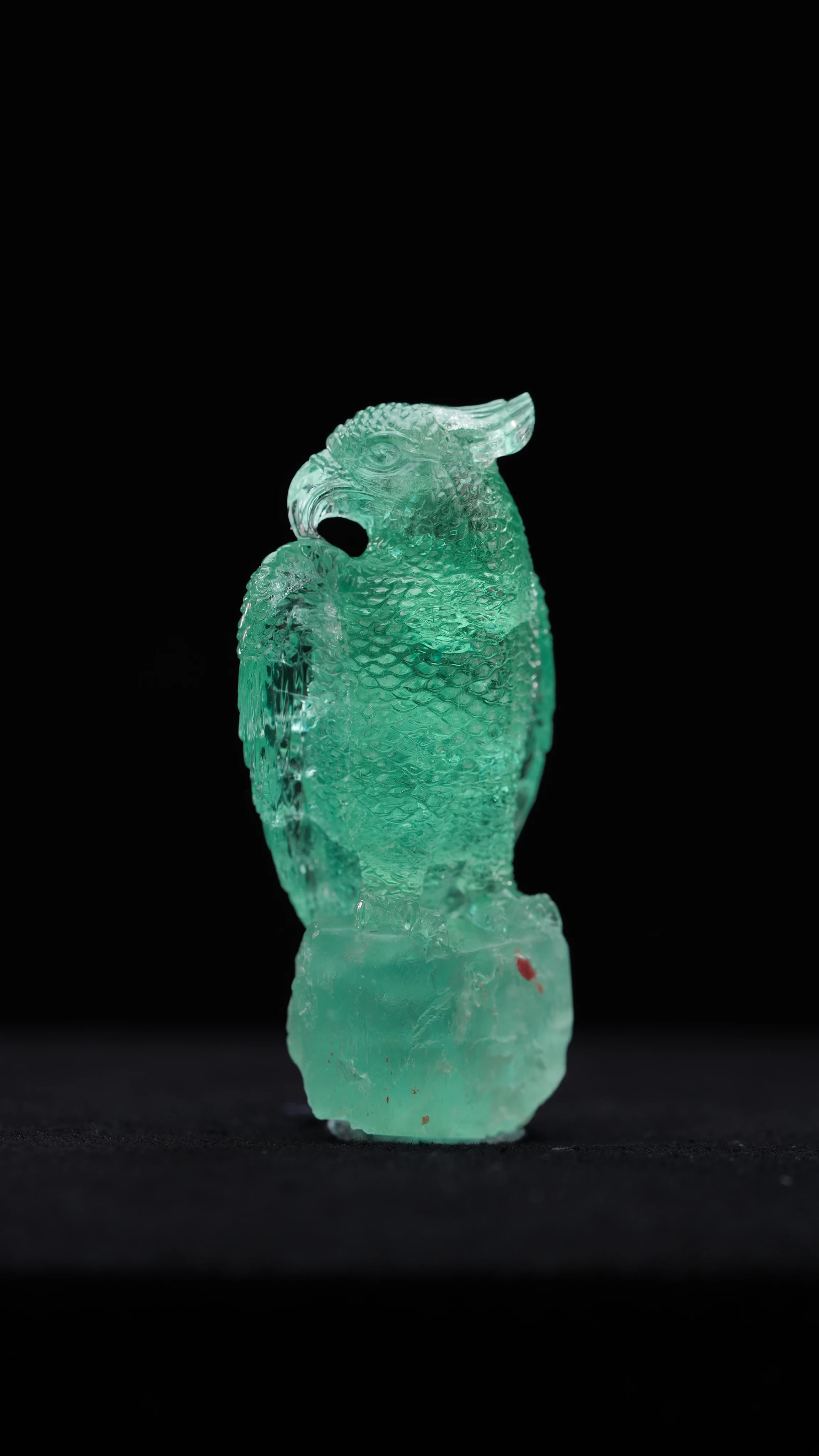 Emerald Eagle — Emerald — Carvings